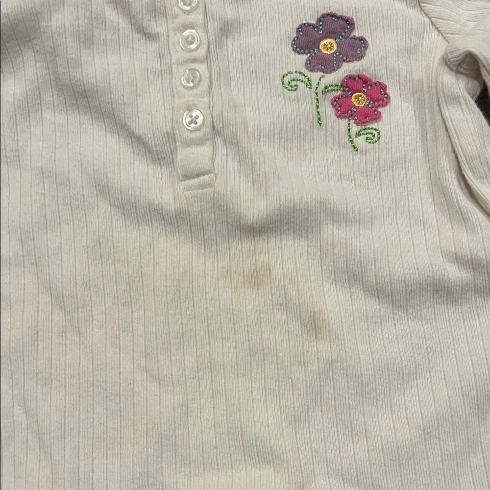 Good🎉 Condition CARTERS and SPROCKETS pair of Girls' Floral Long Sleeve Tops -2T
